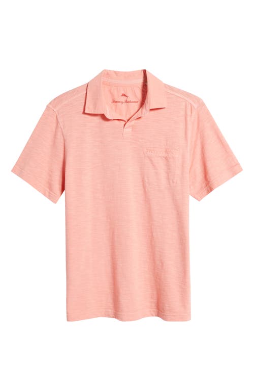 TOMMY BAHAMA TOMMY BAHAMA BEACH FADE COTTON SLUB JERSEY POLO 