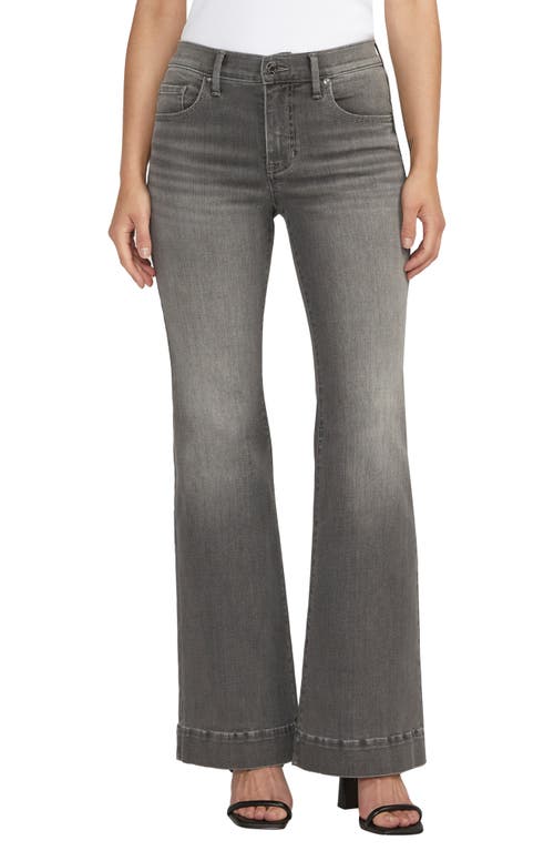 Kait Flare Jeans in Overcast Grey