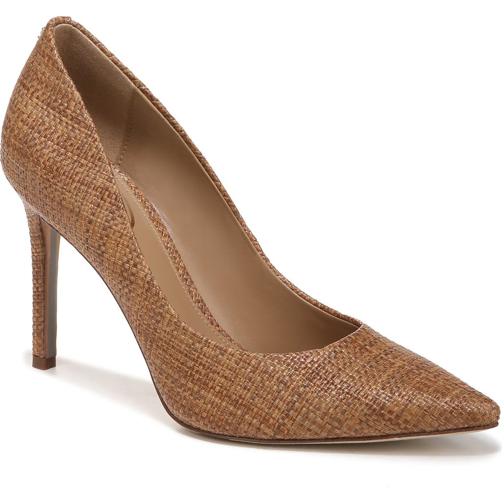Sam Edelman Hazel Pointed Toe Pump In Cuoio
