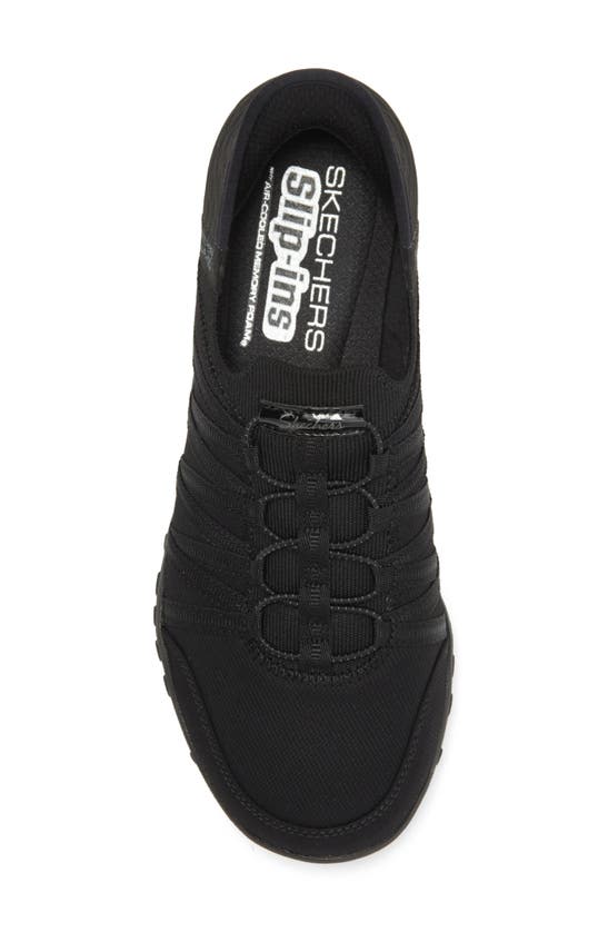 Shop Skechers Breathe Easy Roll With Me Sneaker In Black