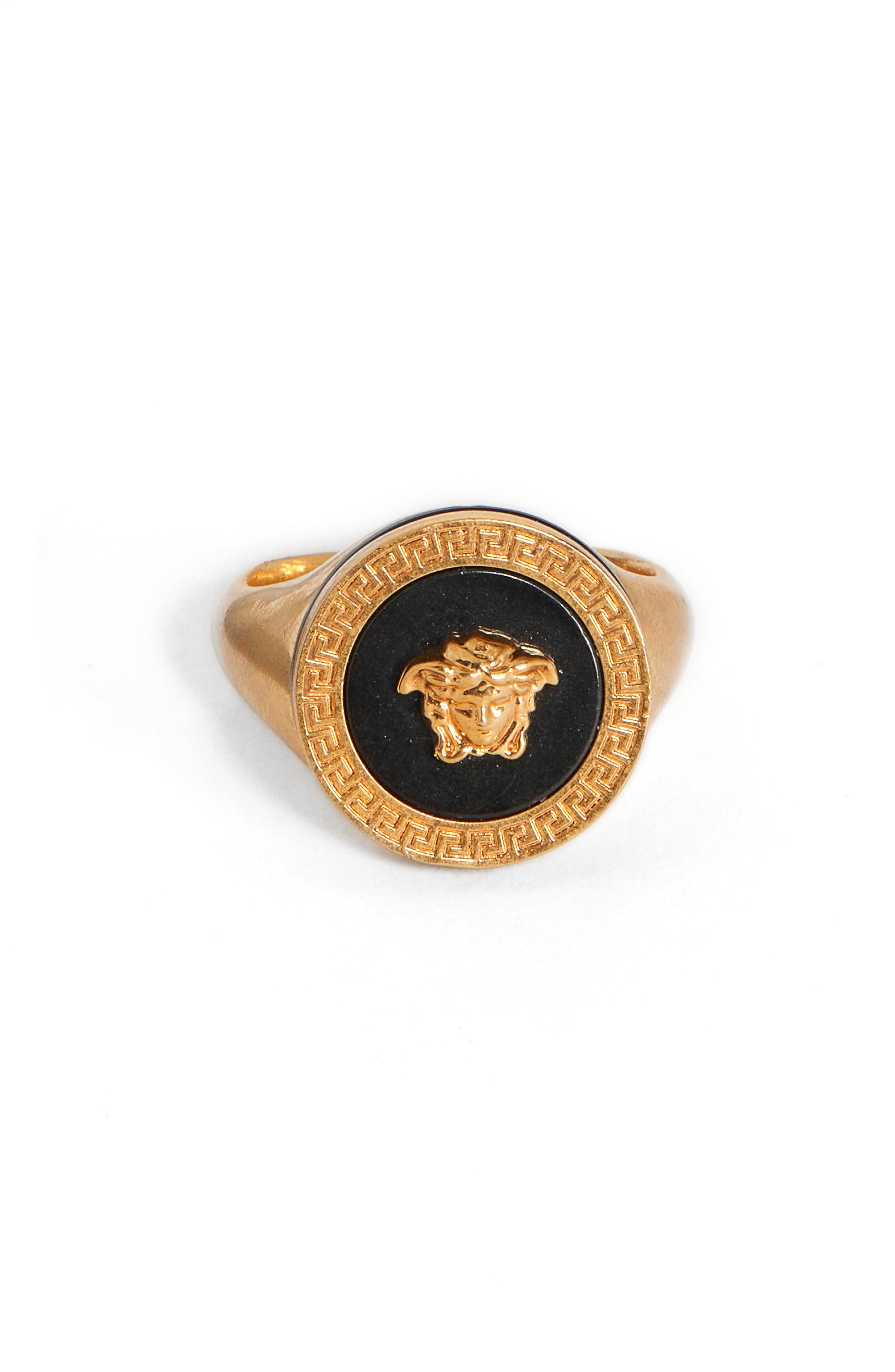 versace medusa ring