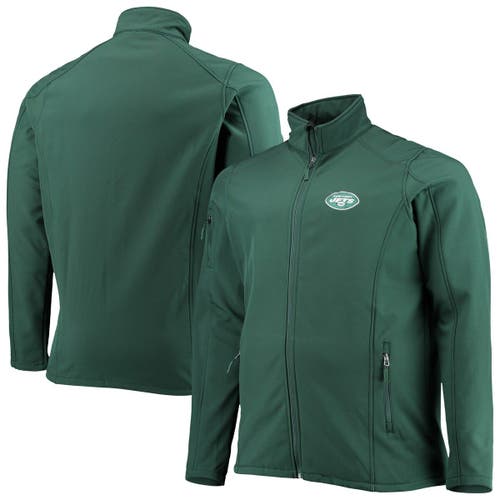 Men's Dunbrooke Green Green Bay Packers Triumph Fleece Full-Zip Jacket