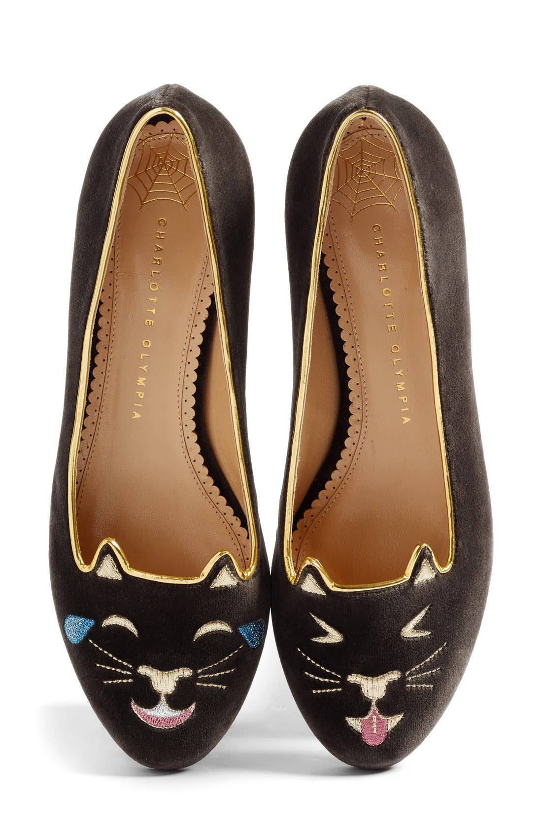 Charlotte Olympia LOL Kitty Flat (Women) Nordstrom
