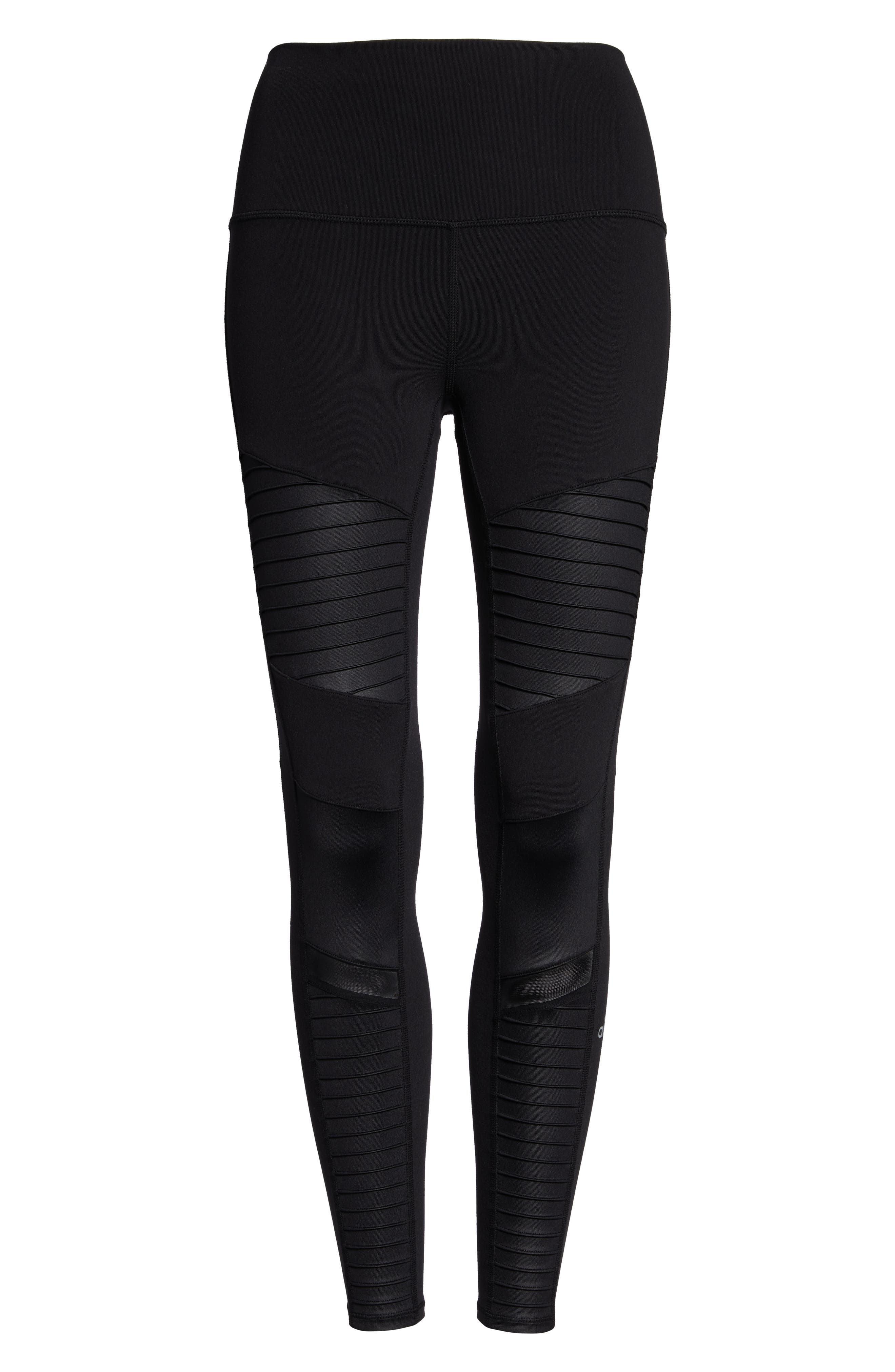 Alo Moto Leggings Black