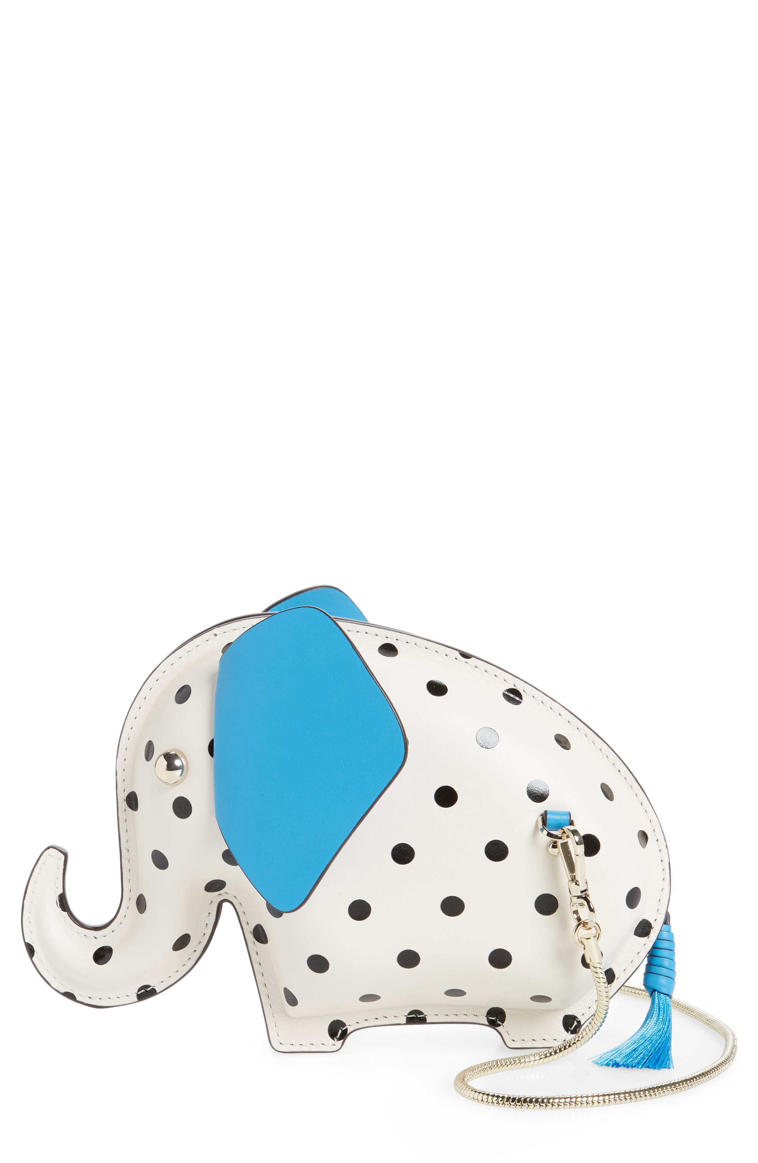 kate spade elephant purse polka dot