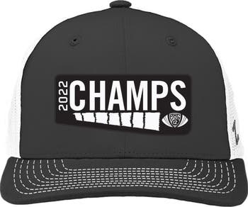 Utah Utes Zephyr 2022 PAC-12 Champions Locker Room Adjustable Hat