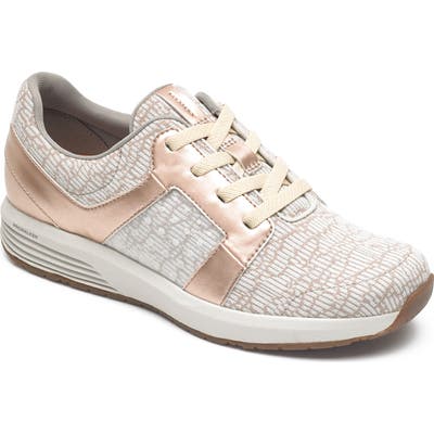 Rockport Trustride Knit Sneaker, Metallic