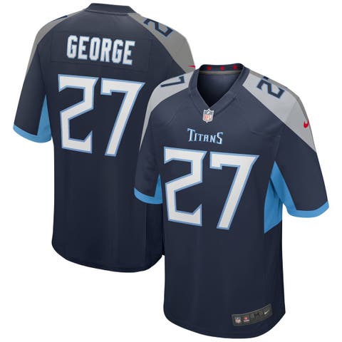 Men's Tennessee Titans Eddie George Nike White Retired Player Game Jersey