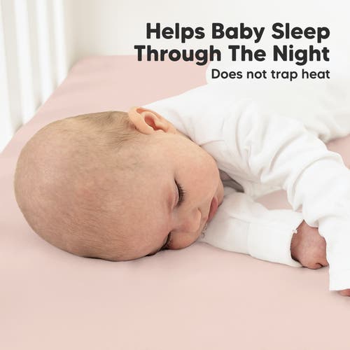 Keababies Soothe Fitted Crib Sheet In Cameo