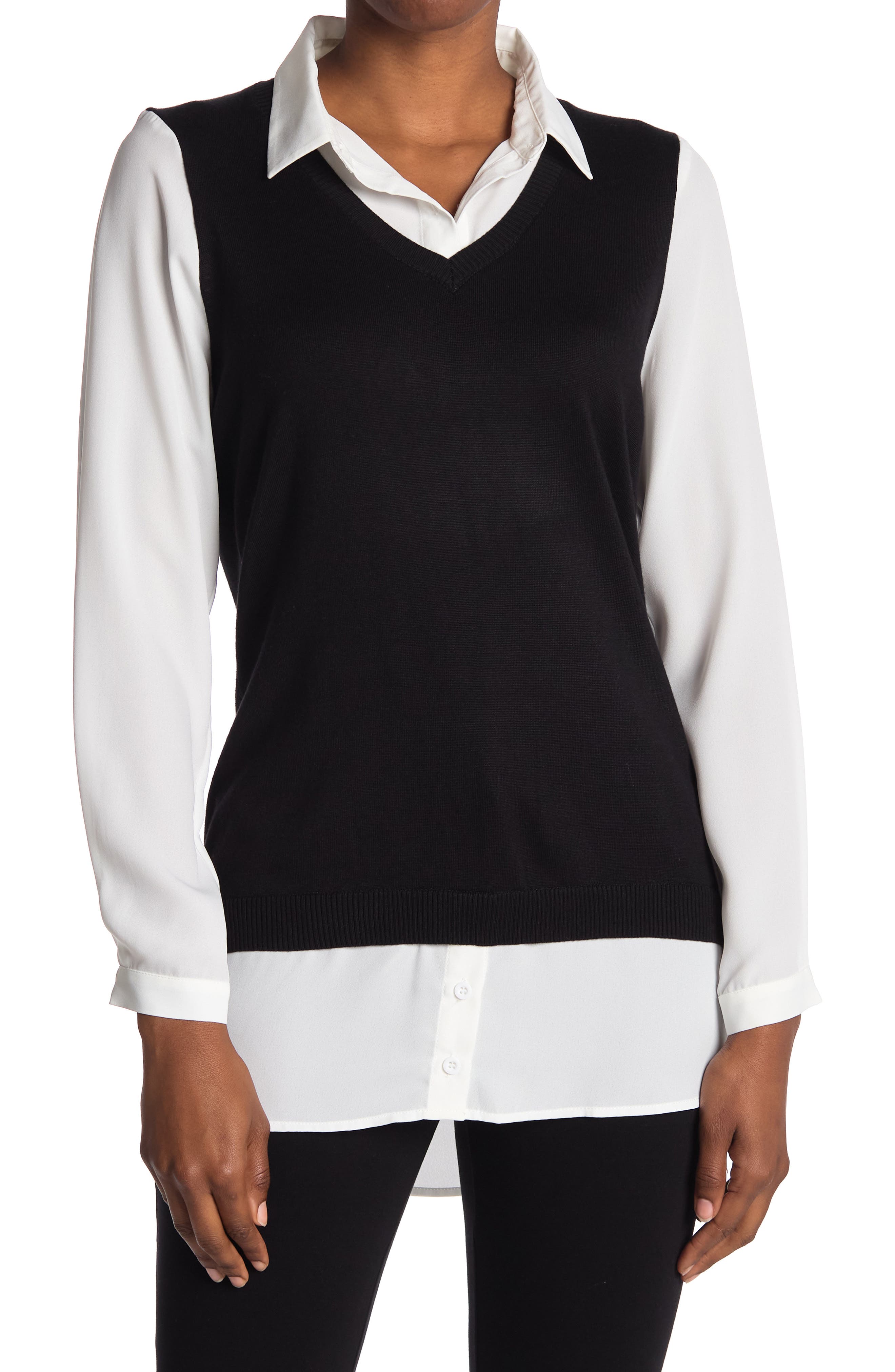 Adrianna Papell Sweater Shirt Discount 