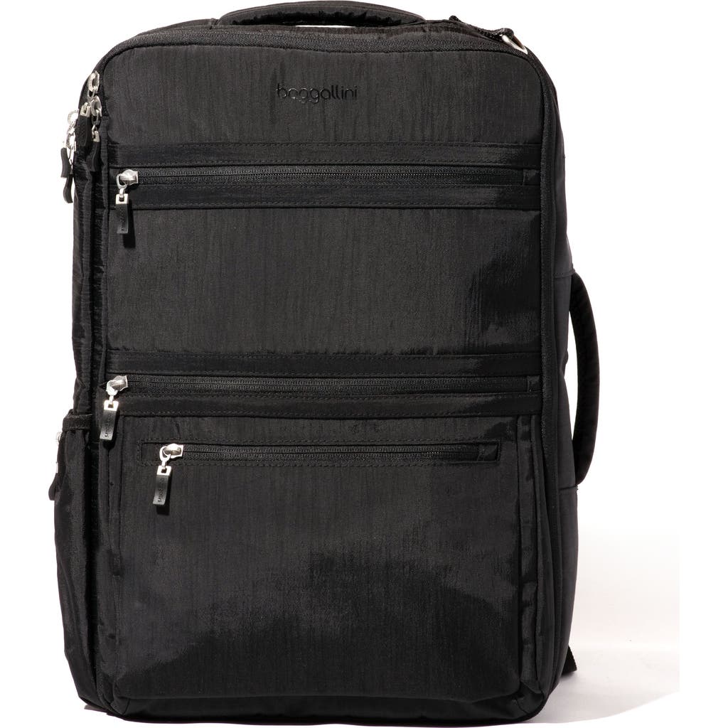 Baggallini Modern Convertible Travel Backpack In Black