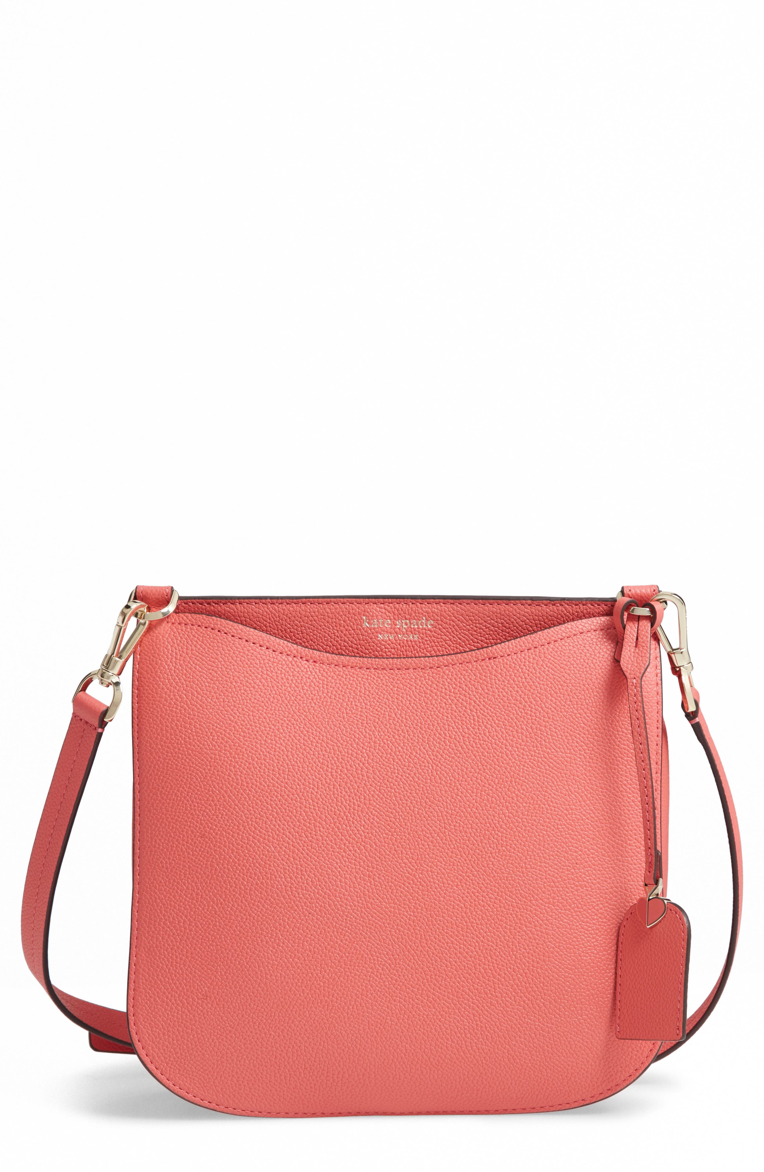 kate spade red leather crossbody