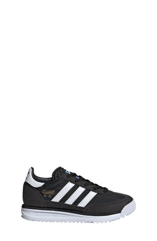 Adidas Originals Adidas Kids' Sl 72 Rs Sneaker In Black/ White/ Blue