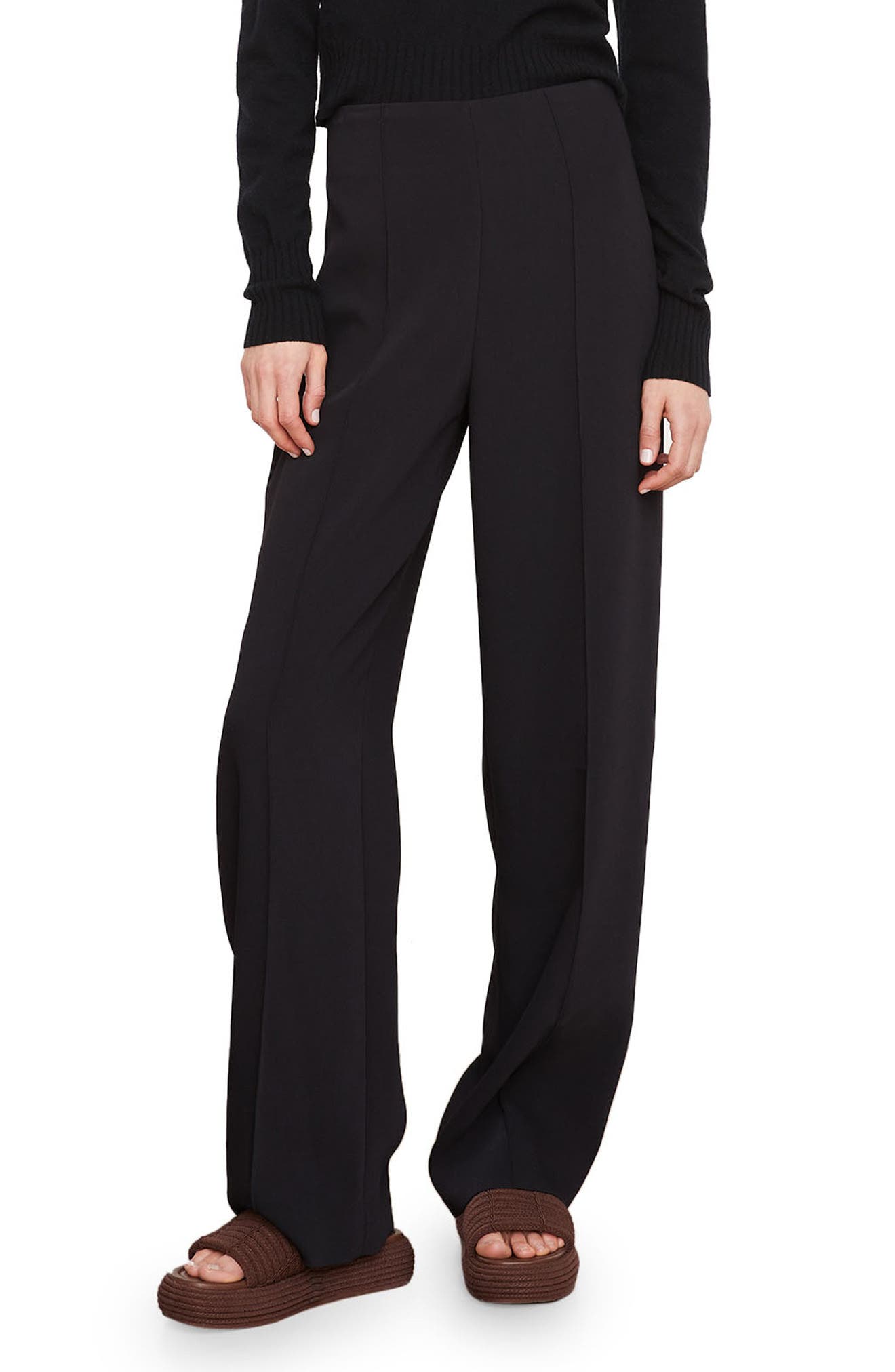 Vince Pintuck Wide Leg Pants | Nordstrom