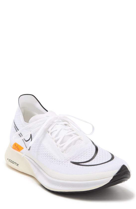 Nike Zoomx Streakfly Proto Sneaker In White/ Black/ Summit White
