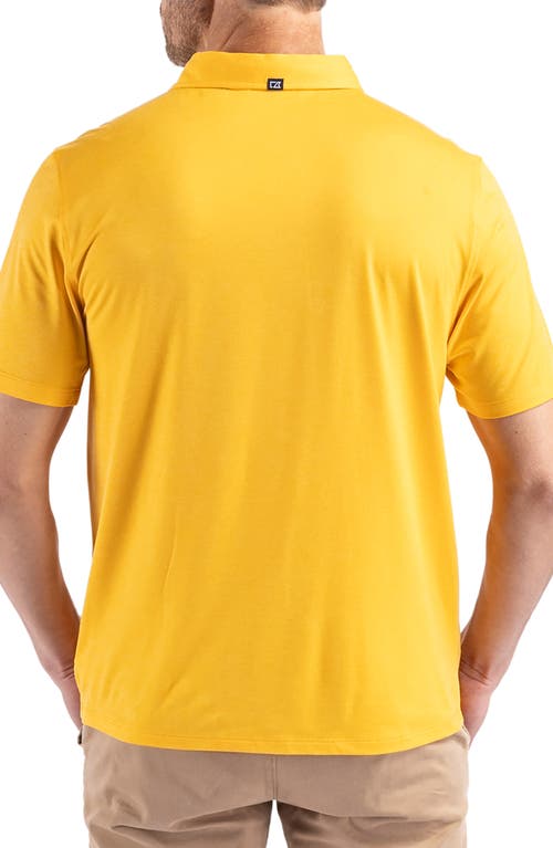 Shop Cutter & Buck Comfort Performance Jersey Polo In College Gold