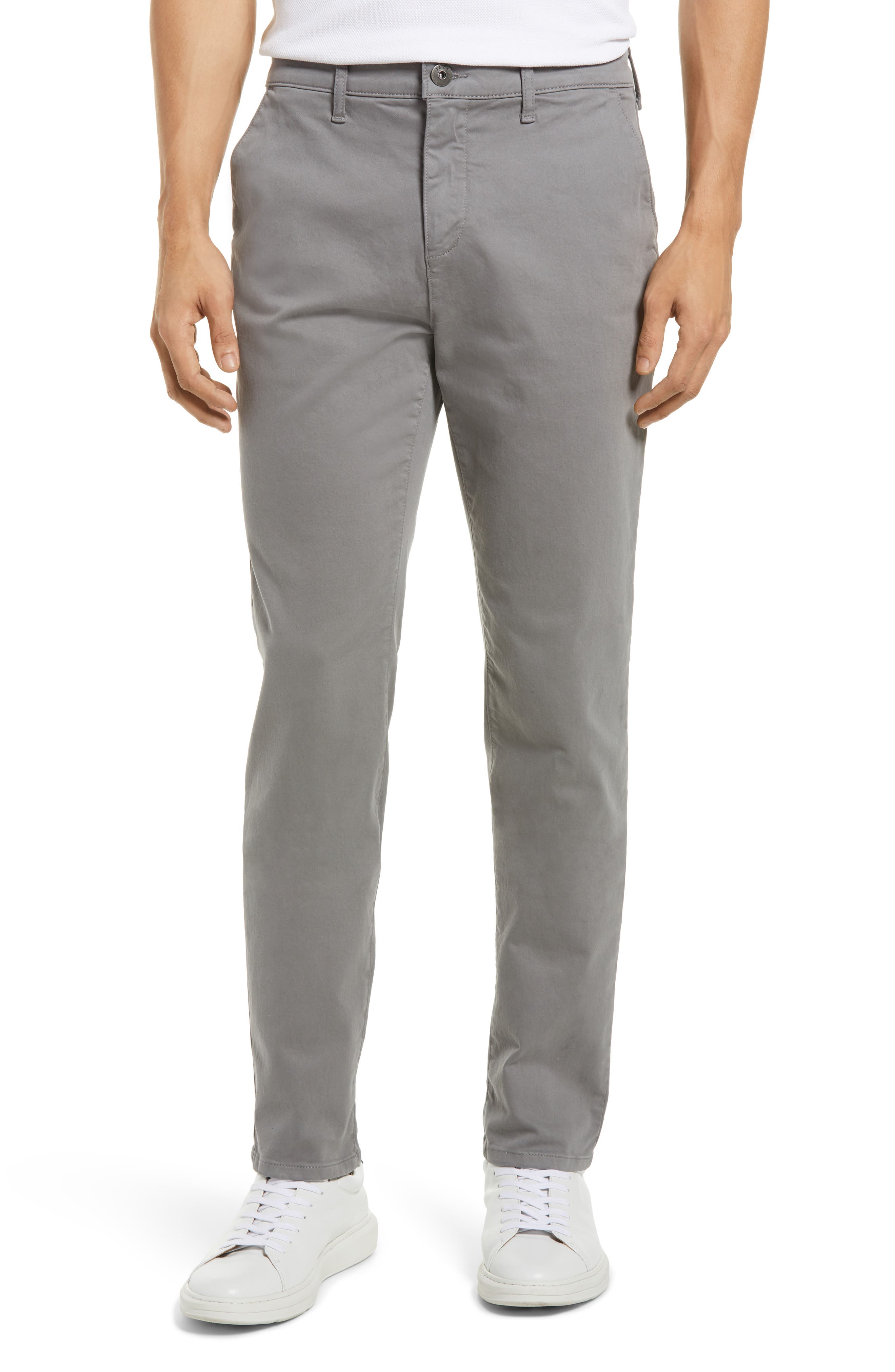 gray khakis men's