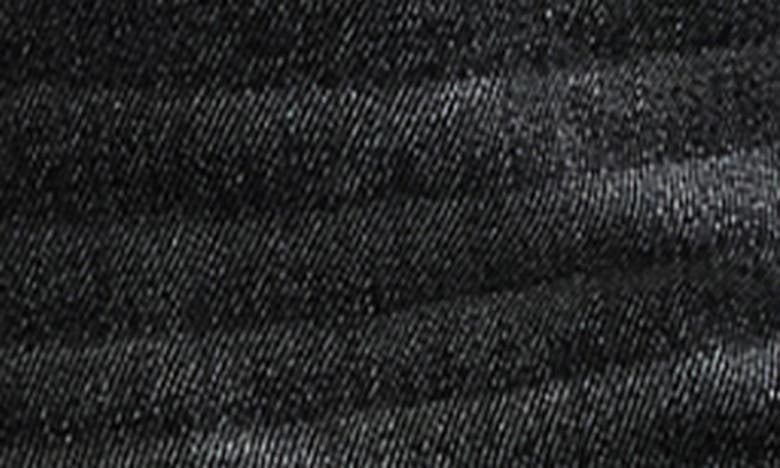 Shop Allsaints Astrid Frayed High Waist Denim Shorts In Washed Black