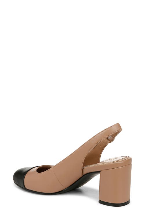 Shop Naturalizer Sophie Slingback Pump In Taupe/black