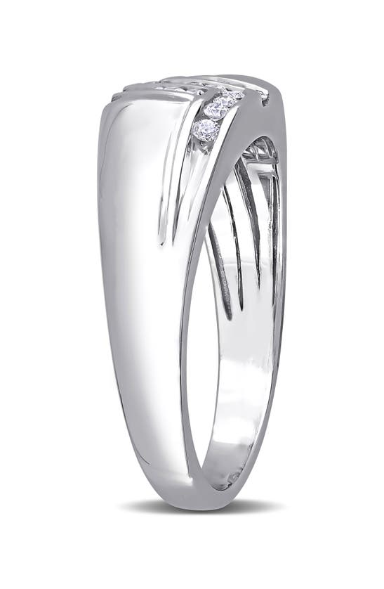 Shop Delmar Diamond Ring In White Gold