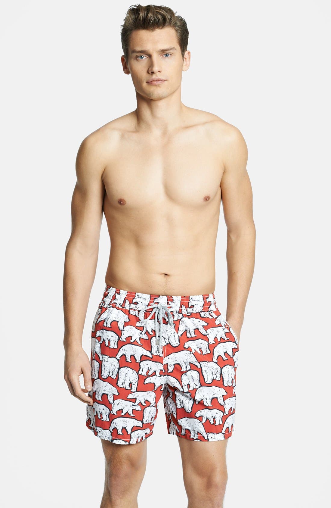 polar bear swim trunks