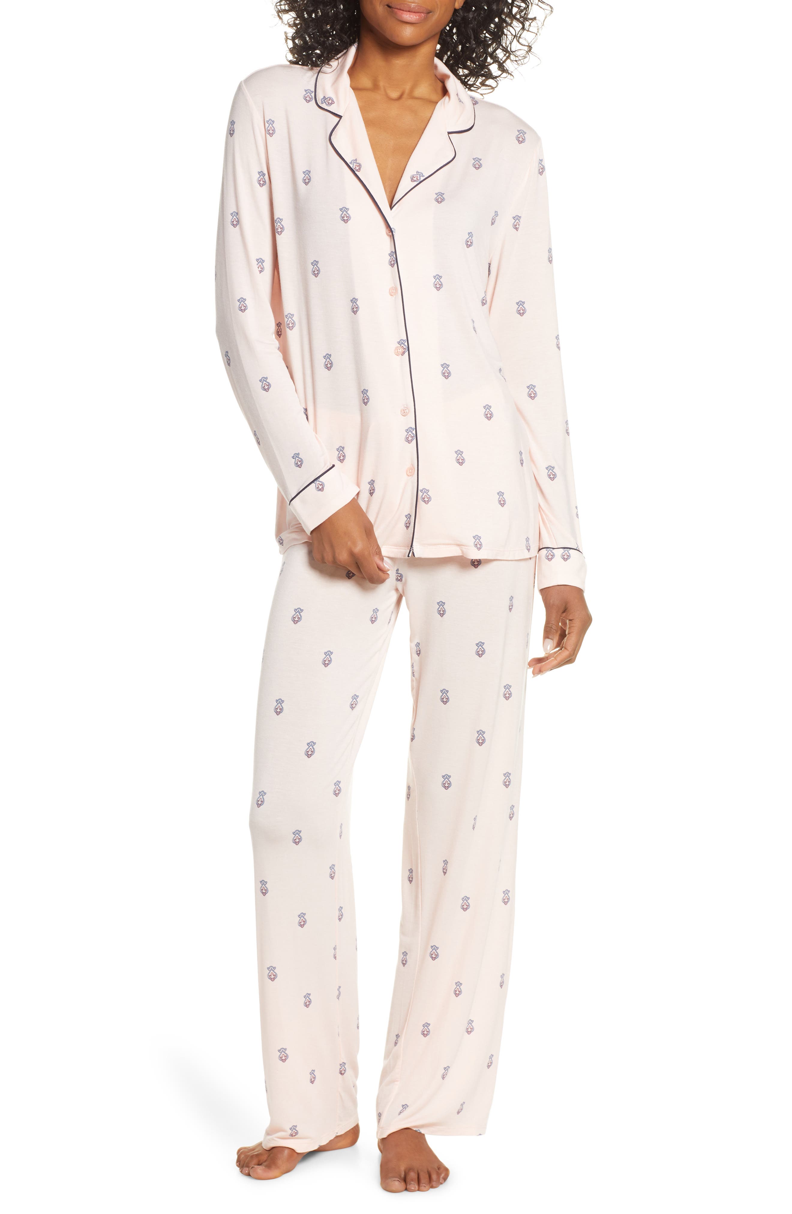 Nordstrom Lingerie Moonlight Pajamas, Pink