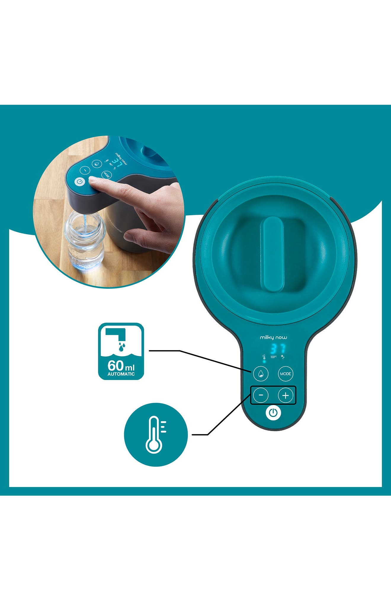 Babymoov Milky Now Instant Water Dispenser for Baby Bottles Nordstrom