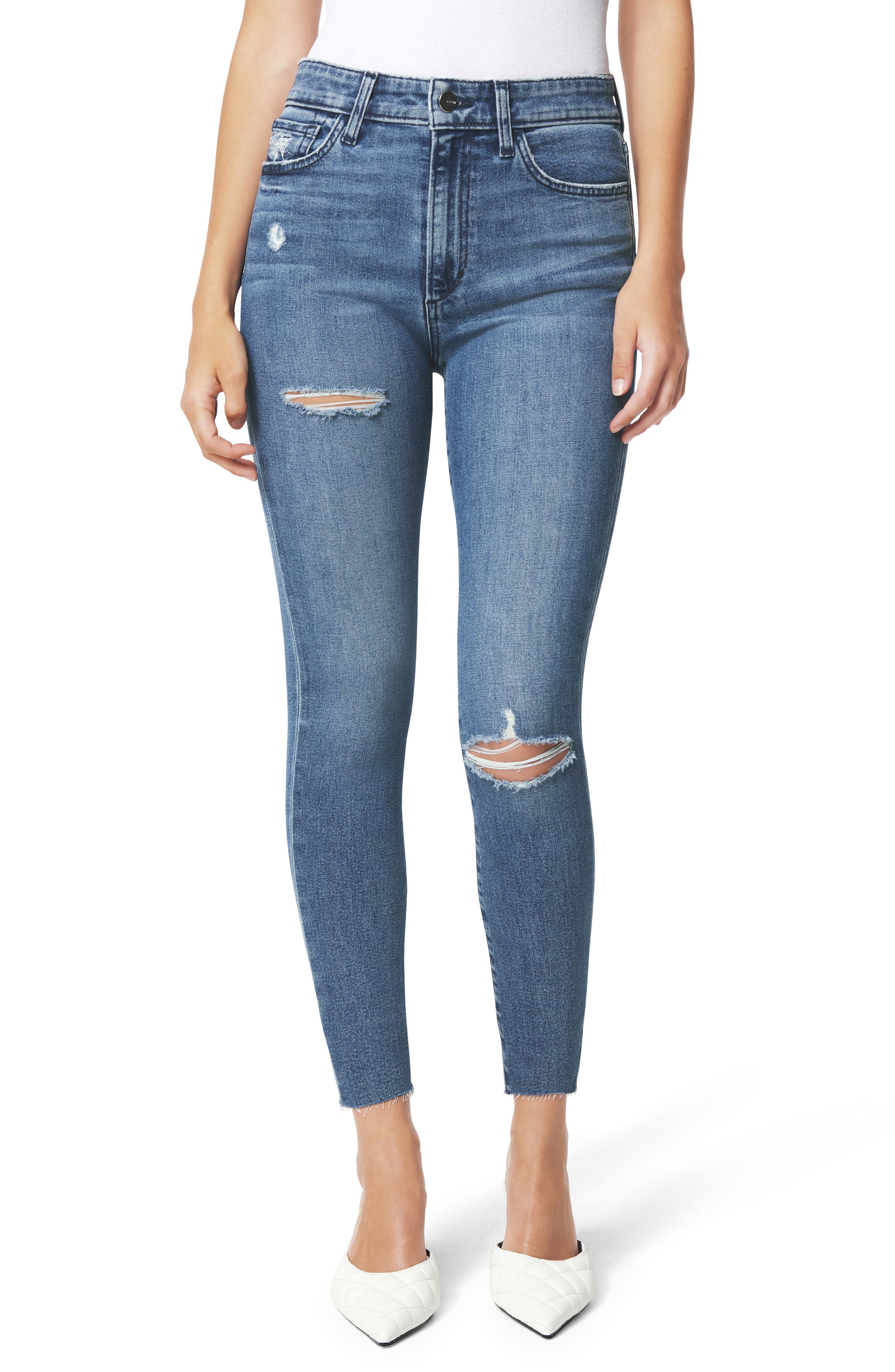 Joes Jeans Womens Charlie High Rise Skinny Jeans