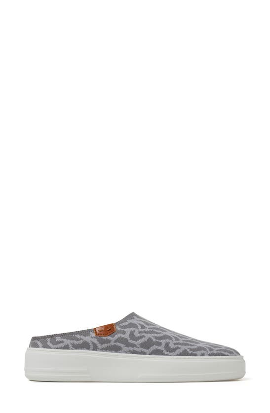 Shop Dearfoams Annie Slip-on Sneaker In Grey Knit