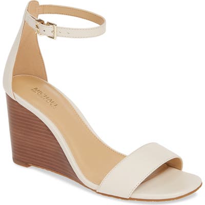 Michael Michael Kors Fiona Wedge Sandal- Ivory