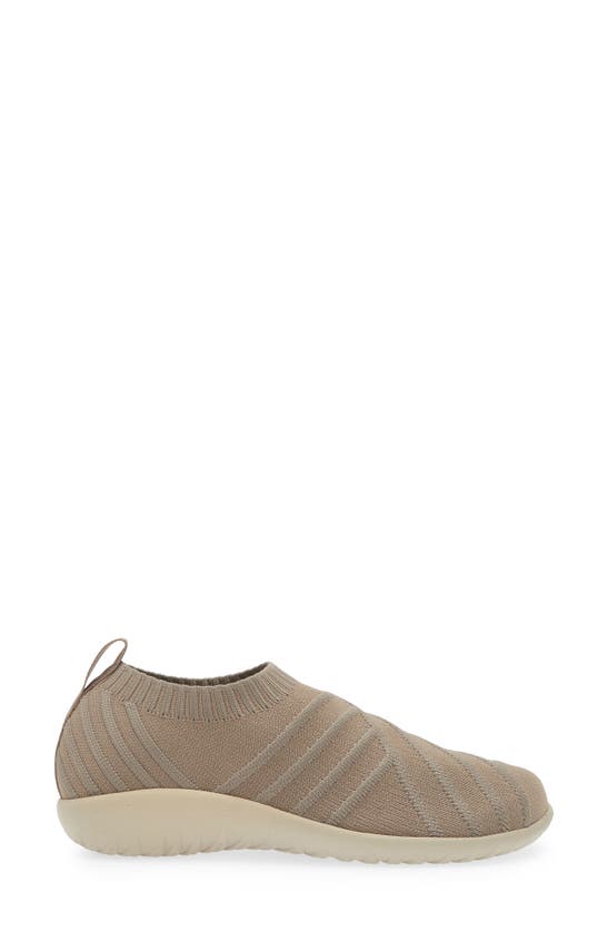 Naot Okahu Sneaker In Taupe Knit