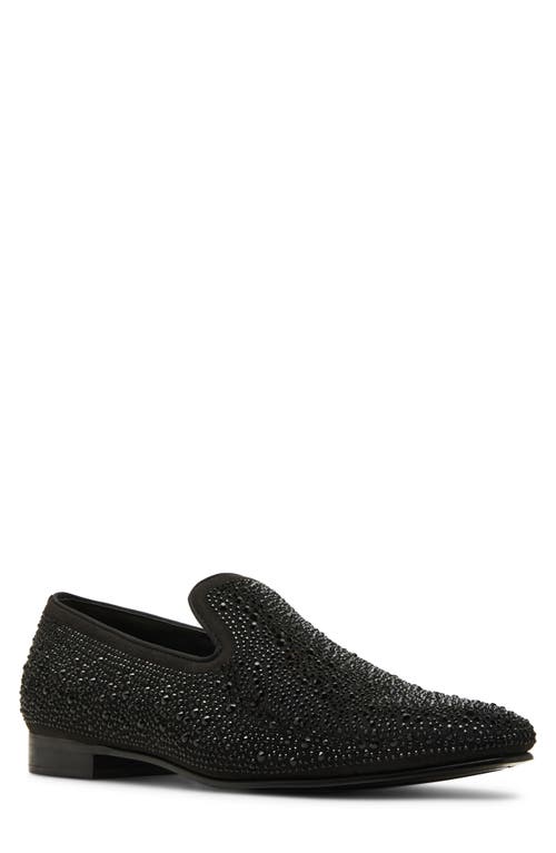 Steve Madden Men's Cashh Smoking Slipper In Black