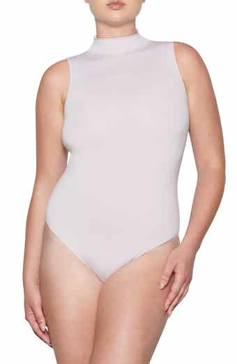 Buy Mock Neck Sleeveless Bodysuit Women's Bodysuits from Fashion