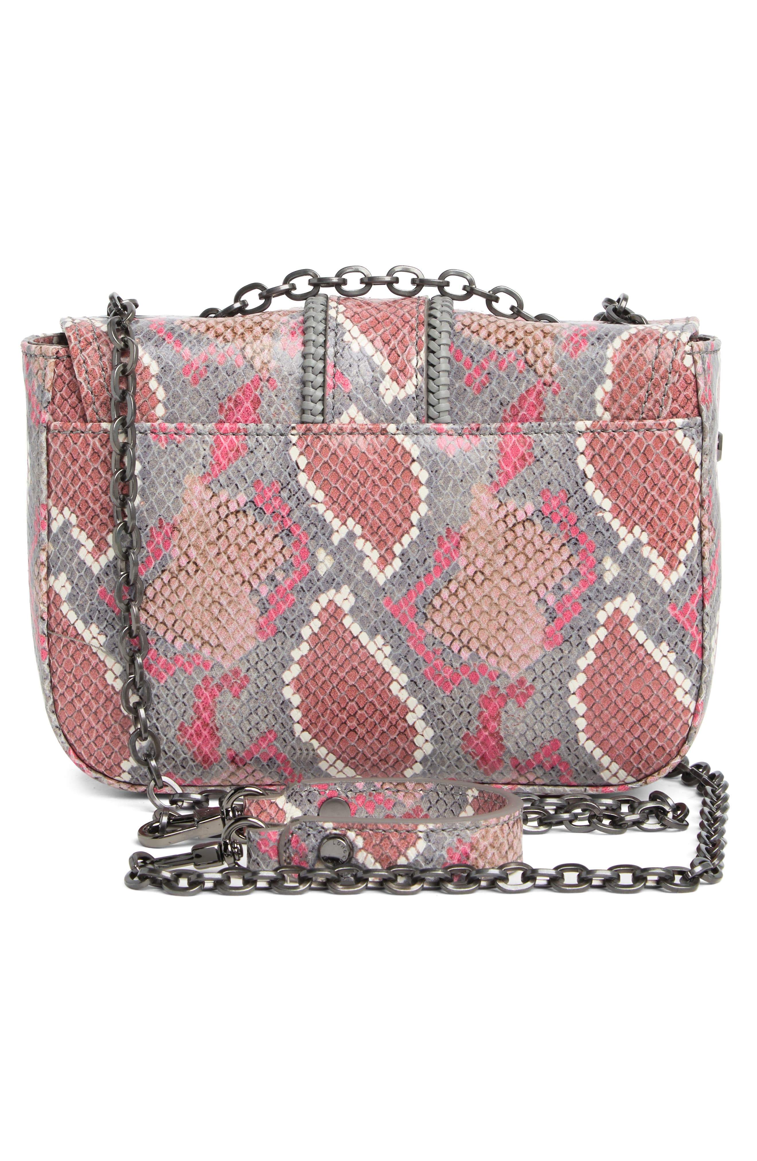 ショルダーバッグ・ポシェット LONGCHAMP Amazone MatelassE Small' Shoulder Bag Pink Longchamp Extra Small Amazone Convertible Leather Crossbody