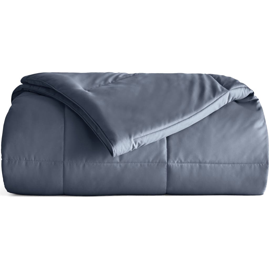Homespun All Season Premium Down Alternative Solid Comforter In Stone