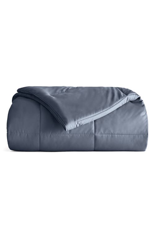 Shop Homespun All Season Premium Down Alternative Solid Comforter In Stone