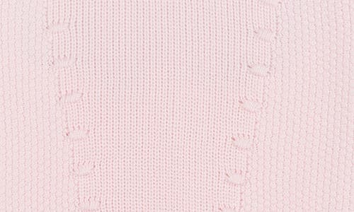 Shop Feltman Brothers Peter Pan Collar Cotton Sweater & Pants Set In Pink