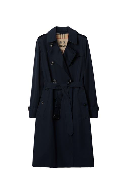 Burberry Long Kens In Coal Blue