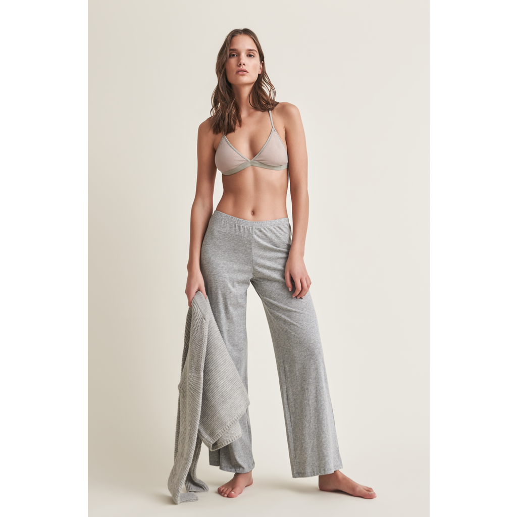 Skin Christine Pant In Heather Grey
