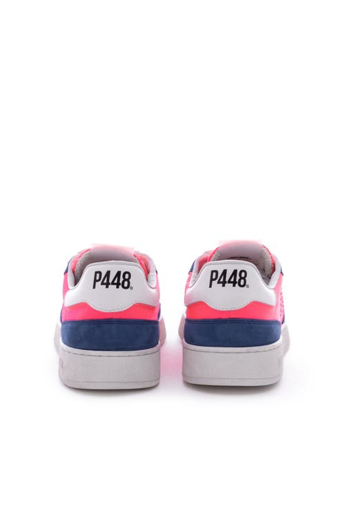 P448 Vert Sneaker In Neon Pink