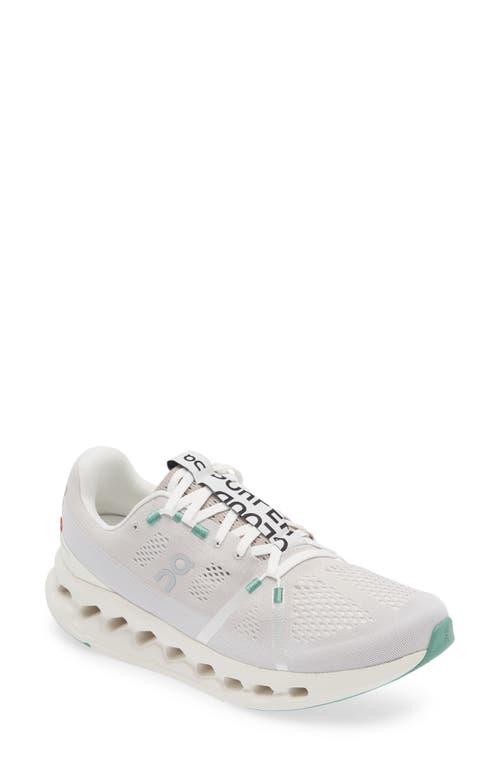On Cloudsurfer Running Shoe In Pearl/ivory