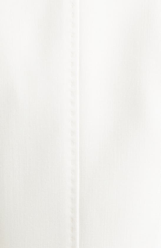 Dolce & Gabbana Stretch Wool Blazer In Natural White