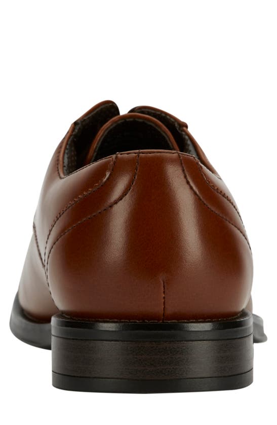 Dockers Garfield Mens Faux Leather Toe Cap Oxfords In Tan