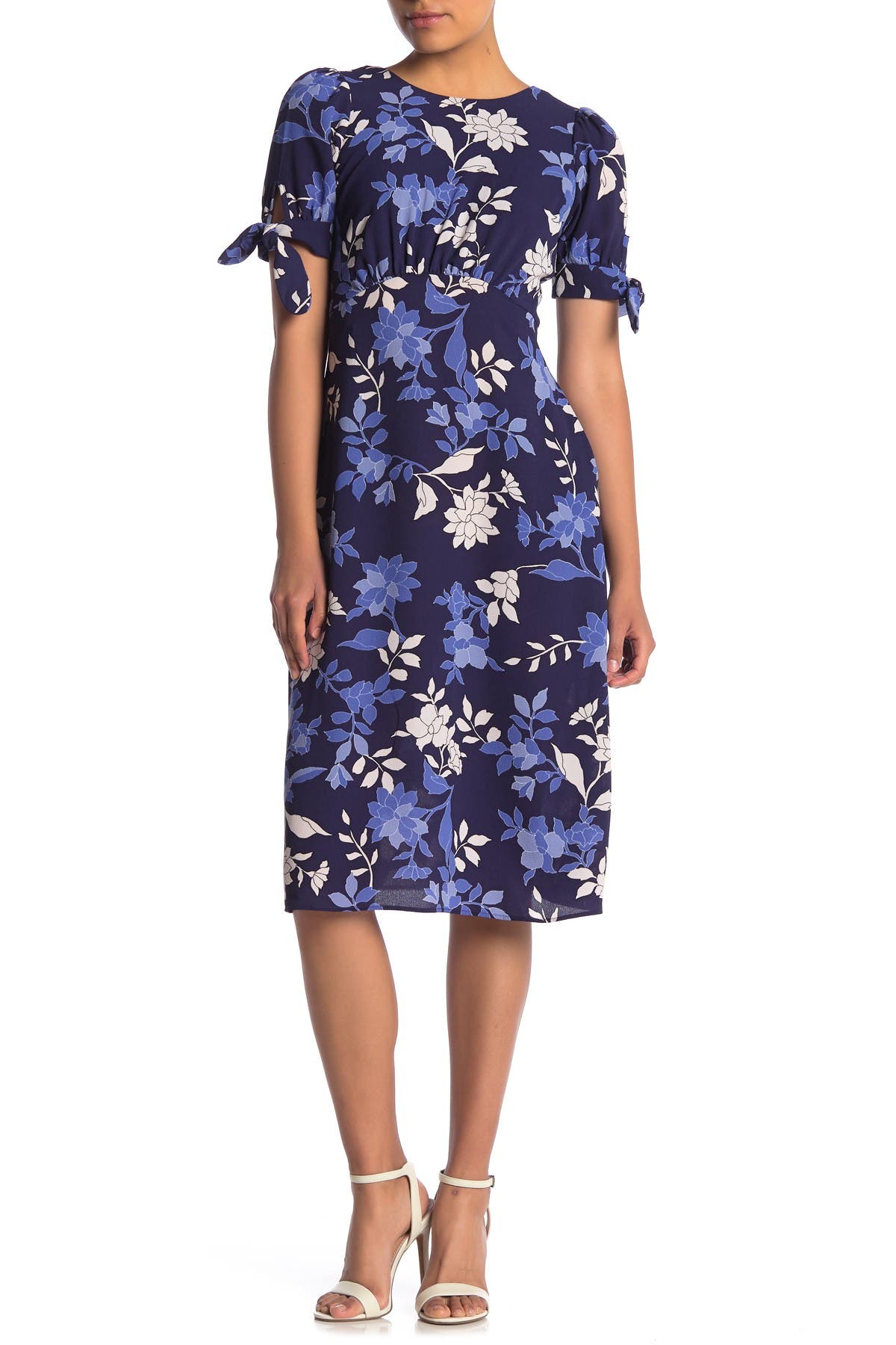 vince camuto puff sleeve dress