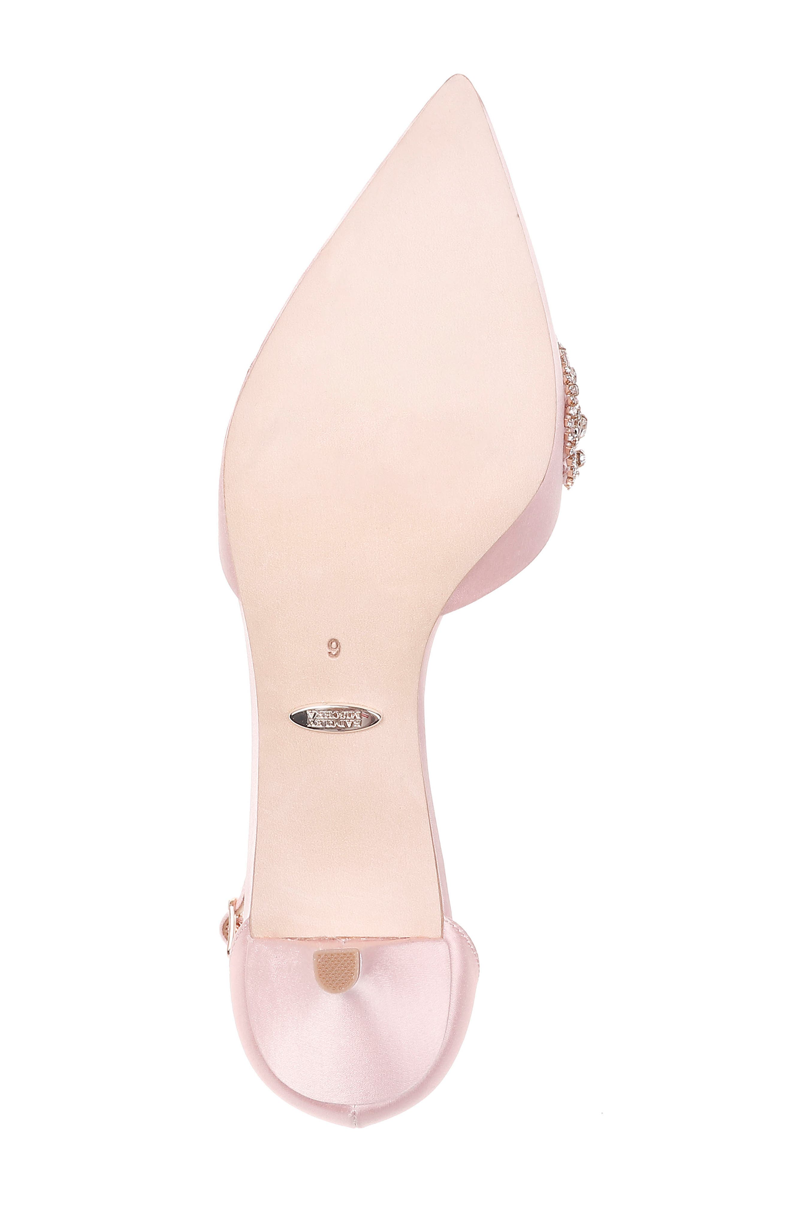 badgley mischka fiana ankle strap pump