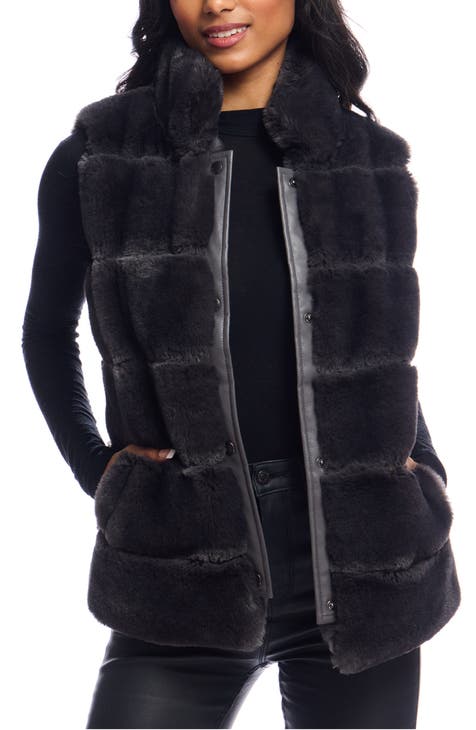 Women s Faux Fur Vests Nordstrom