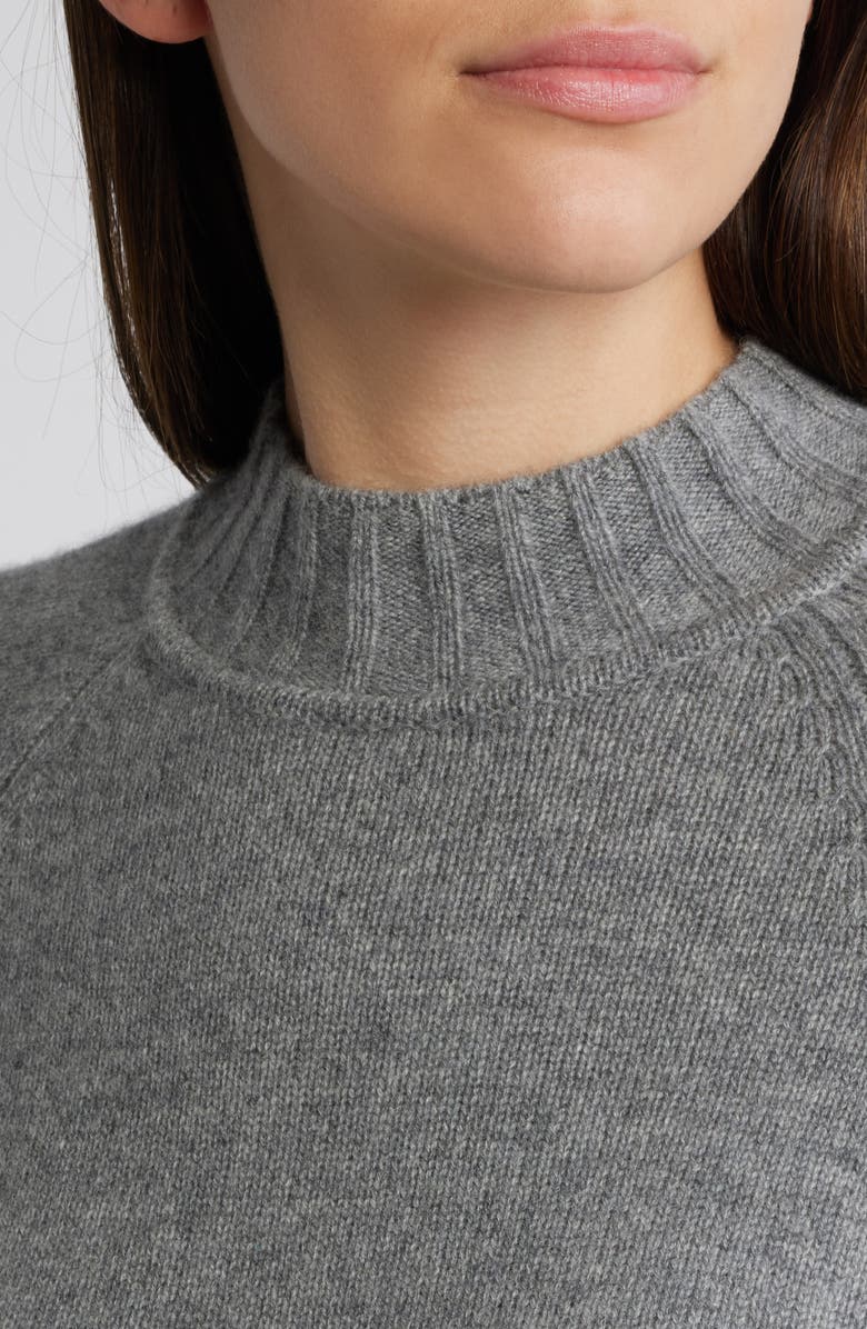 PAIGE Laurel Metallic Bell Sleeve Sweater, Alternate, color, Cloudy Heather Grey