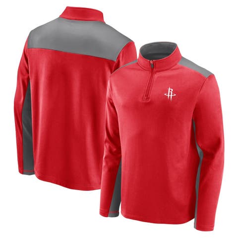 Red Quarter-Zip Sweatshirts for Men