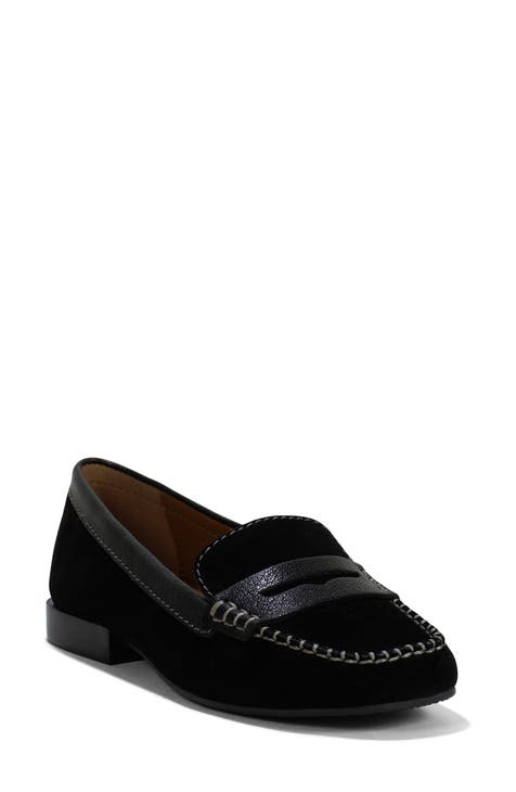 Donald pliner black on sale flats