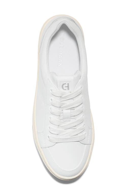 Shop Cole Haan Grandpro Max Platform Sneaker In Optic White